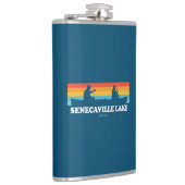 Senecaville Lake Ohio Canoe Flachmann (Rechts)