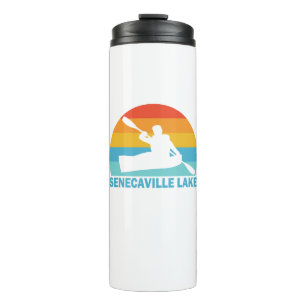 Senecaville Lake Ohio Kajak Thermosbecher