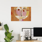 Senecio, bald zu altern von Paul Klee Poster (Heimbüro)