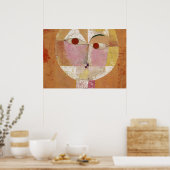Senecio, bald zu altern von Paul Klee Poster (Küche)