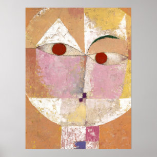 Senecio Baldgreis1922 von Paul Klee Poster