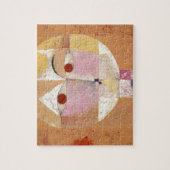 Senecio Baldgreis1922 von Paul Klee Puzzle (Vertikal)