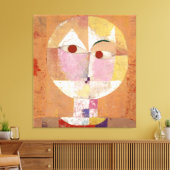 Senecio (Baldgreis) (1922) Gemälde von Paul Klee Leinwanddruck (Insitu (Wohnzimmer))