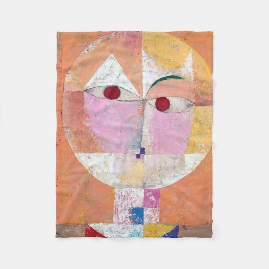 Senecio, Paul Klee Fleecedecke (Vorderseite)