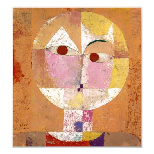 Senecio | Paul Klee | Fotodruck (Vorne)