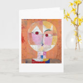 Senecio, Paul Klee Karte (Gelbe Blume)