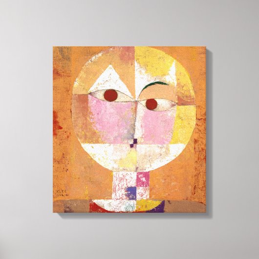 Senecio | Paul Klee | Leinwanddruck (Vorderseite)