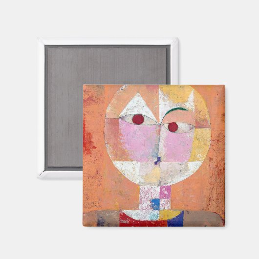 Senecio, Paul Klee Magnet (Vorderseite/Rückseite)