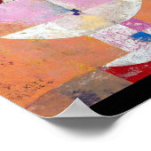 Senecio, Paul Klee Poster (Ecke)