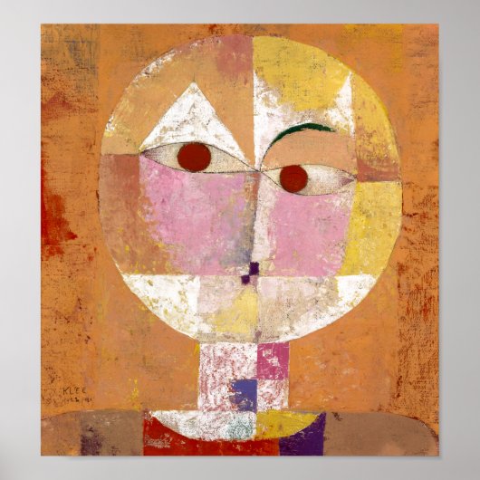 Senecio | Paul Klee | Poster (Vorne)