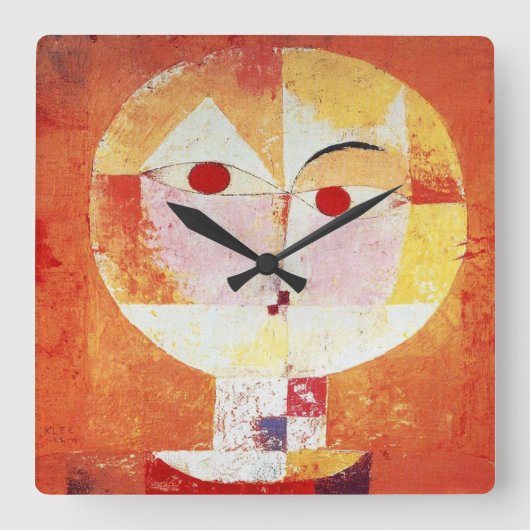 SENECIO QUADRATISCHE WANDUHR (Vorderseite)