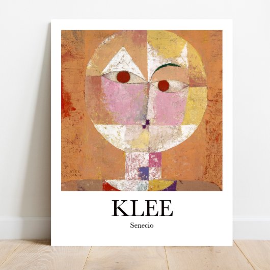 Senecio von Paul Klee Poster