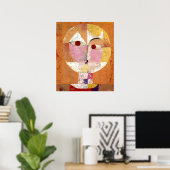 Senecio von Paul Klee Poster (Heimbüro)