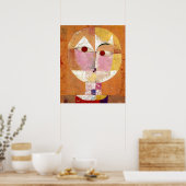 Senecio von Paul Klee Poster (Küche)