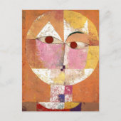 Senecio von Paul Klee Postkarte (Vorderseite)