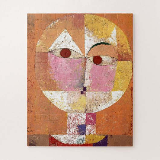 Senecio von Paul Klee Puzzle (Vertikal)