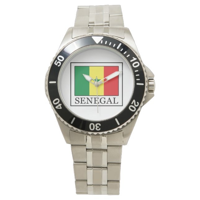 Senegal Armbanduhr (Vorderseite)
