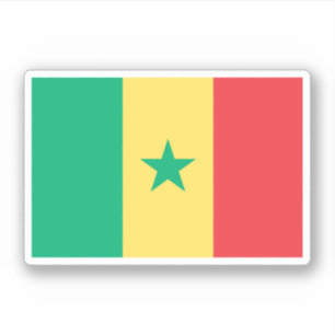 Senegal Aufkleber