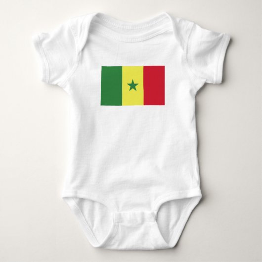Senegal Baby Strampler (Vorderseite)