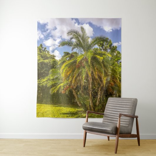 Senegal Date Palm Tapestry Wandteppich (Beispiel)