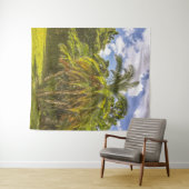 Senegal Date Palm Tapestry Wandteppich (Beispiel (Horizontal))