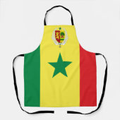 Senegal-Fahne Schürze (Vorderseite)
