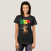 Senegal Fan Horse T-Shirt (Vorne ganz)