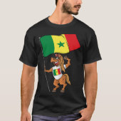 Senegal Fan Horse T-Shirt (Vorderseite)