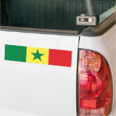 Senegal Flag Autoaufkleber (Auf Lkw)