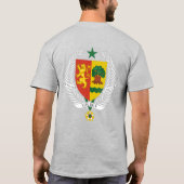 Senegal Flag Independence Celebration T-Shirt (Rückseite)
