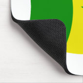 Senegal Flag Mousepad (Ecke)