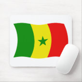 Senegal Flag Mousepad (Mit Mouse)