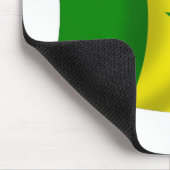 Senegal Flag Mousepad (Ecke)