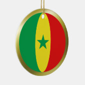 Senegal Flag Ornament (Rechts)