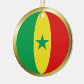 Senegal Flag Ornament (Links)