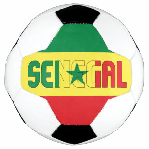 Senegal Flag Patriotic Fußball