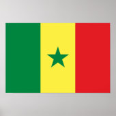 Senegal Flag Poster (Vorne)