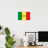 Senegal Flag Poster (Heimbüro)