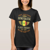 Senegal Flag Proud Senegalese Men & Women T-Shirt (Vorderseite)