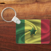 Senegal Flag Schlüsselanhänger (Rückseite)