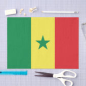 Senegal Flag Seidenpapier (Handwerk)