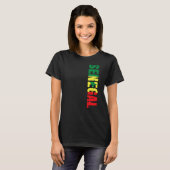 Senegal Flag Senegal Premium T-Shirt (Vorne ganz)