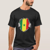 Senegal Flag T-Shirt (Vorderseite)