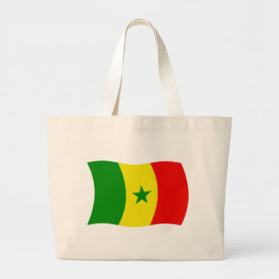 Senegal Flag Tote Bag Jumbo Stoffbeutel