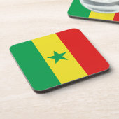 Senegal Flag Untersetzer (Linke Seite)