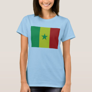 Senegal Flag x Map T - Shirts