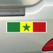 Senegal-Flagge Autoaufkleber (Auf Auto)