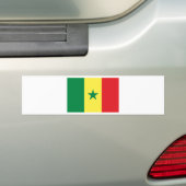 Senegal-Flagge Autoaufkleber (Auf Auto)