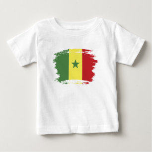 Senegal-Flagge Baby T-shirt