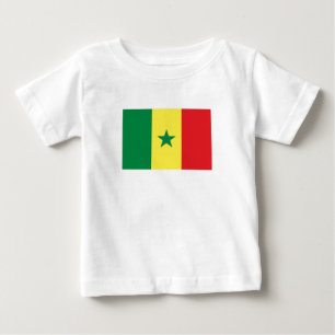 Senegal-Flagge Baby T-shirt